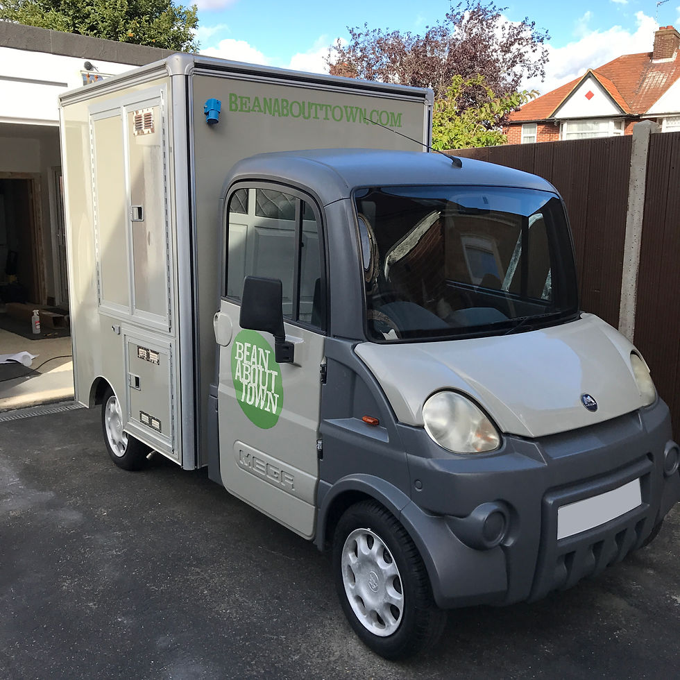 Aixam Mega Van Wrapped Matte Black