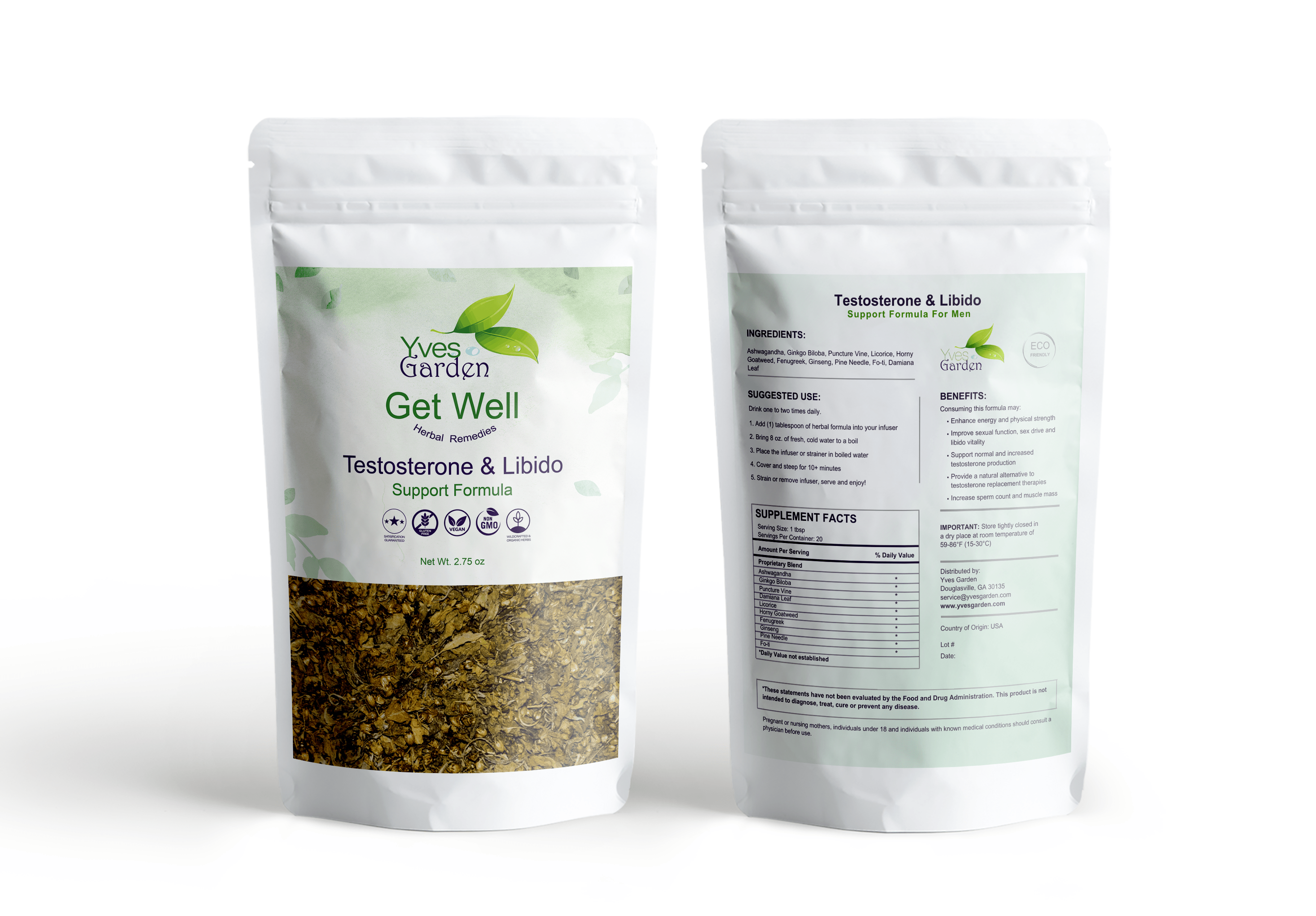 Testosterone & Libido Herbal Formula