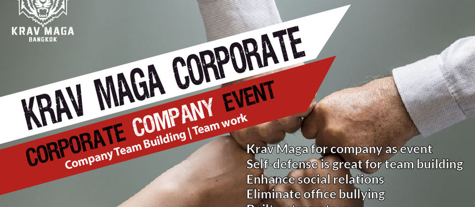 Krav Maga as Corporate Team Building Event