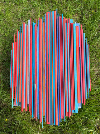 Oval Manhattan Redblue, 1979