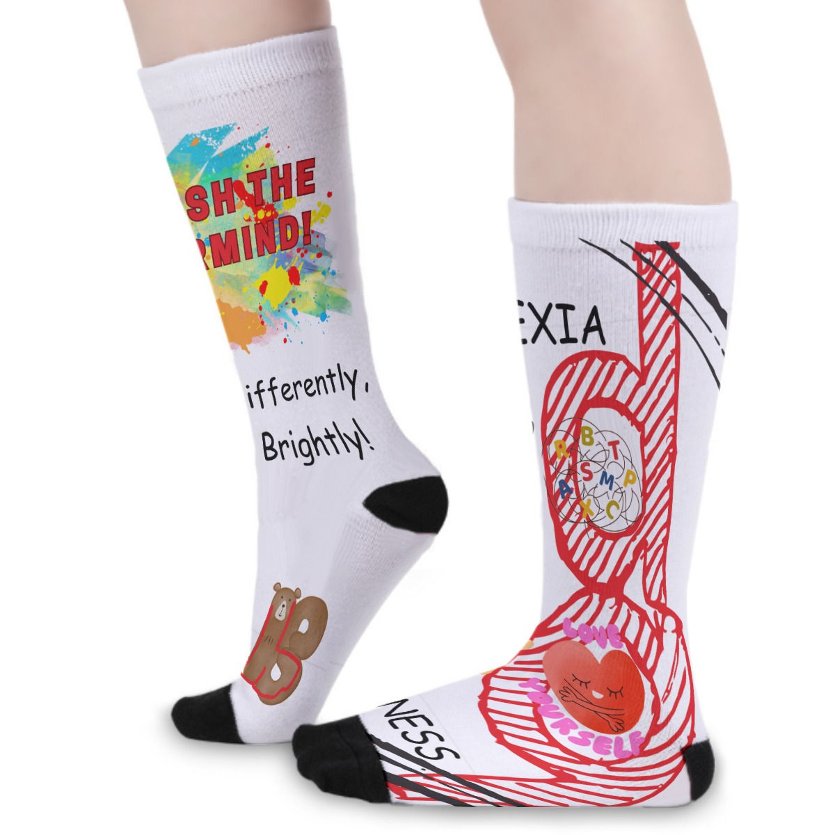 All-Over Print Unisex Long Socks
