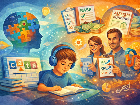 Autism and Reading: Why Multisensory Structured Literacy Helps (and How BC Autism Funding Can Support It)