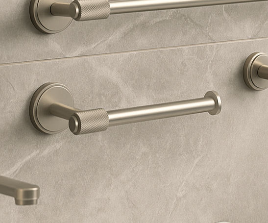 थंबनेल: Knurled Toilet Paper Holder