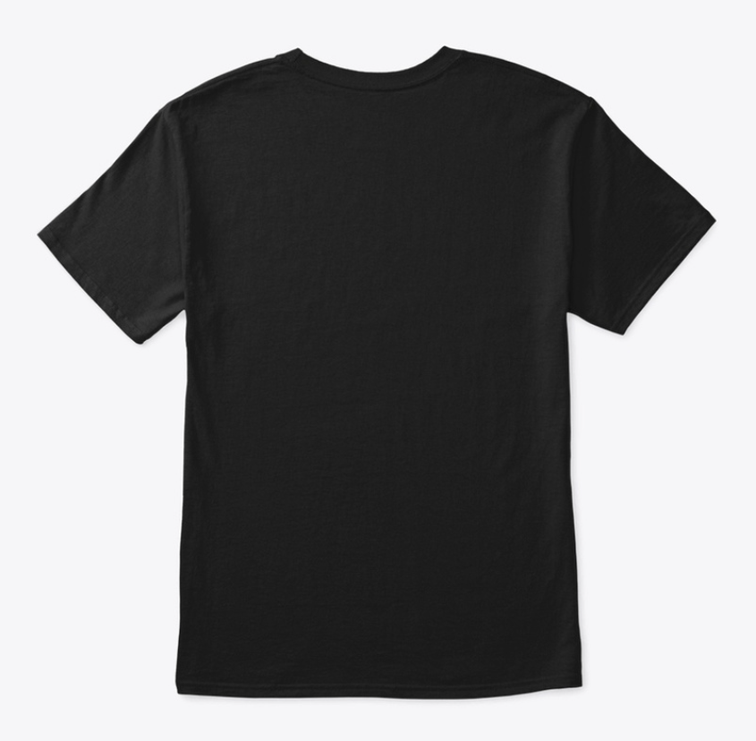 Every Dollar counts (2) Black Classic Tee Back View