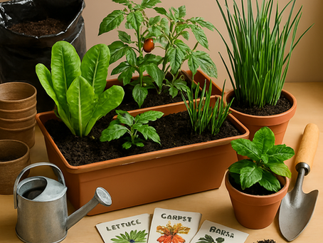 Guia rápido e completo para começar sua horta caseira