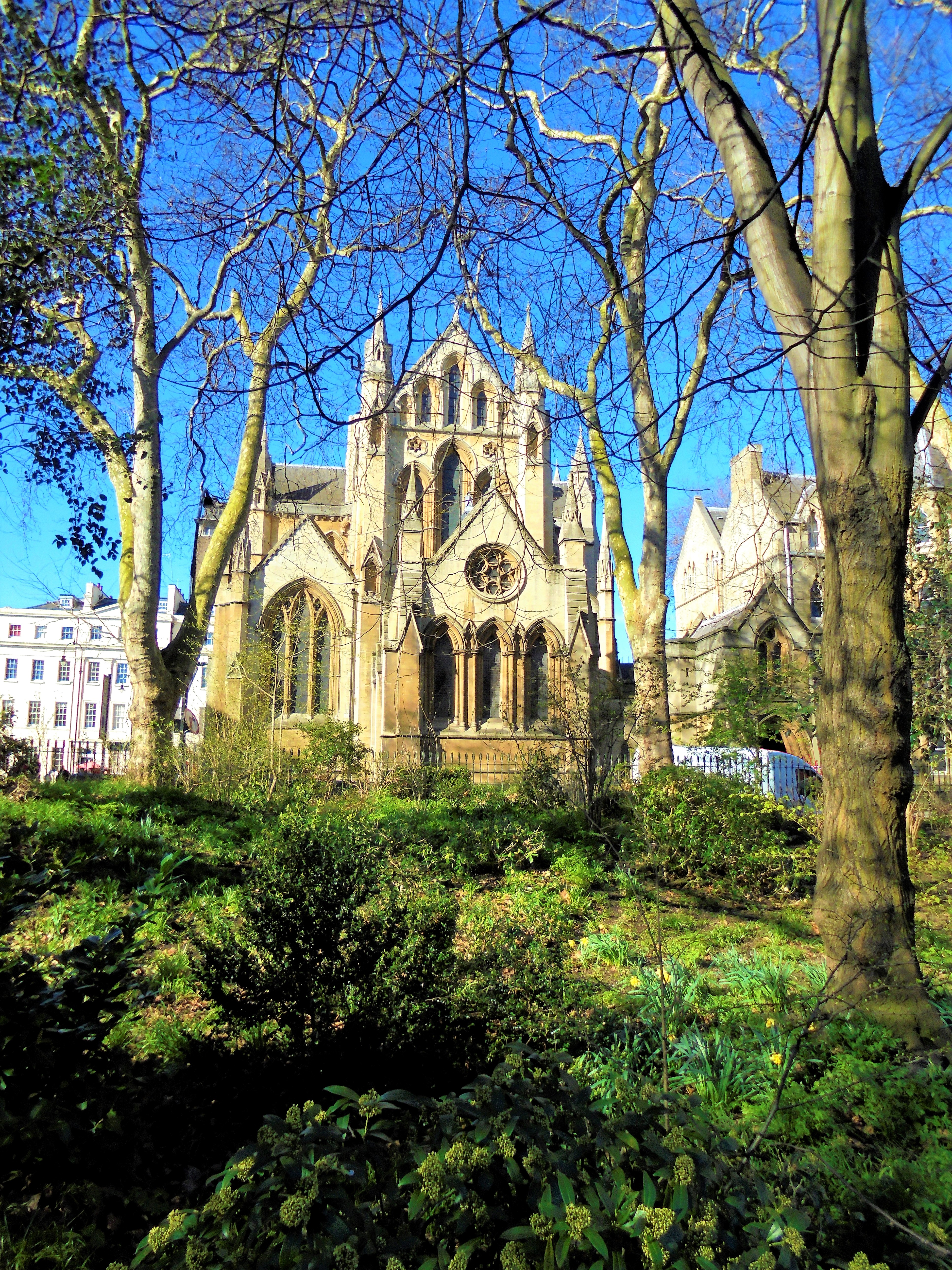 Church of Christ the King from Gordon Sq
