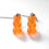 Miniature : Boucles d'oreilles oursons orange