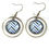 Miniature : Boucles d'oreilles illustrations zig zag bleus, fond blanc