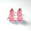 Miniature : Boucles d'oreilles oursons roses