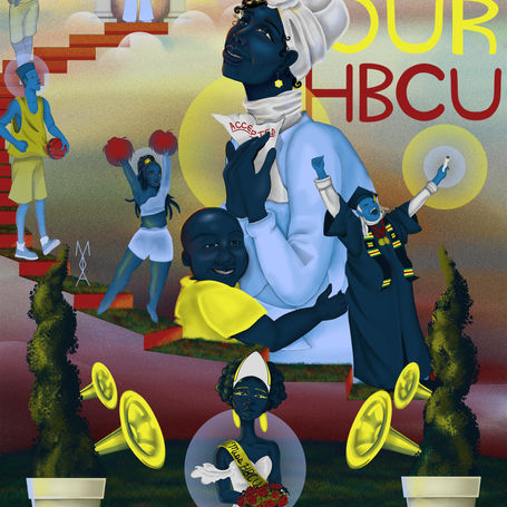 We Love Our HBCU Poster