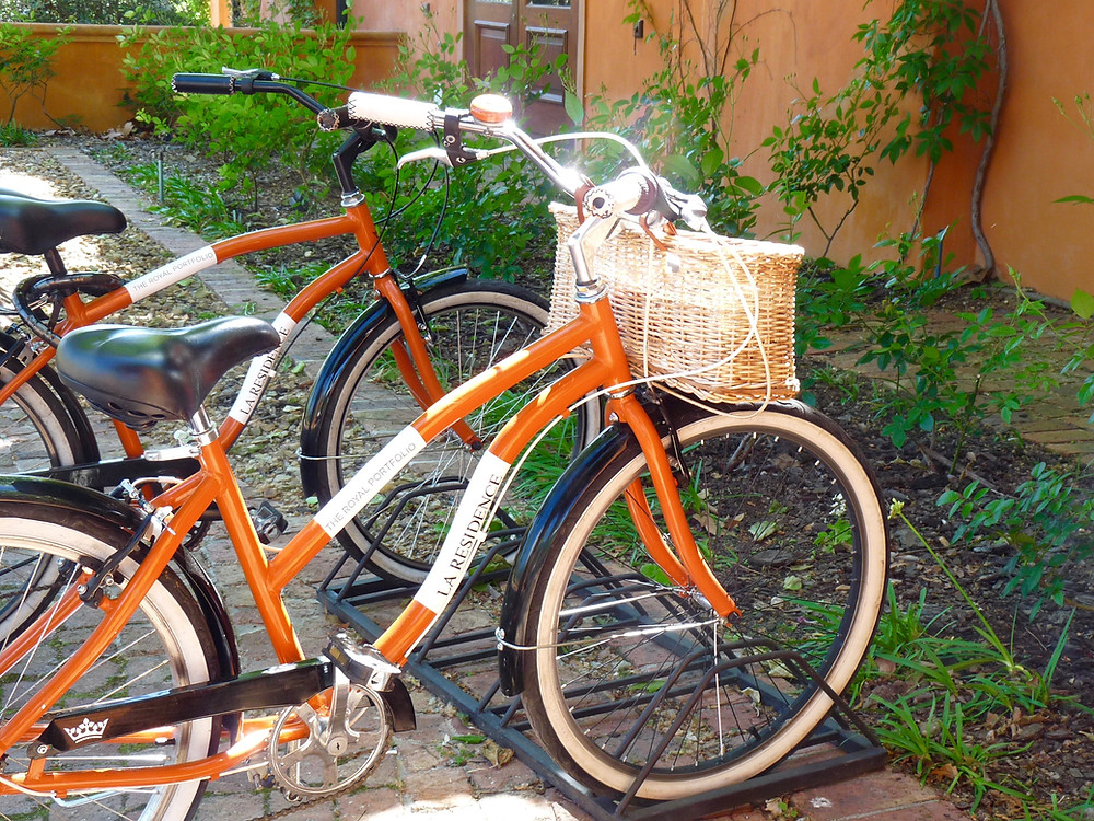 La Residence bicycles in Franschhoek, South Africa