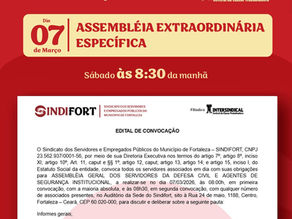 EDITAL DE CONVOCAÇÃO