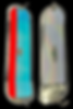 X2 - S - Glow Racer Scale  11" Lighted flasher w thumper setting
