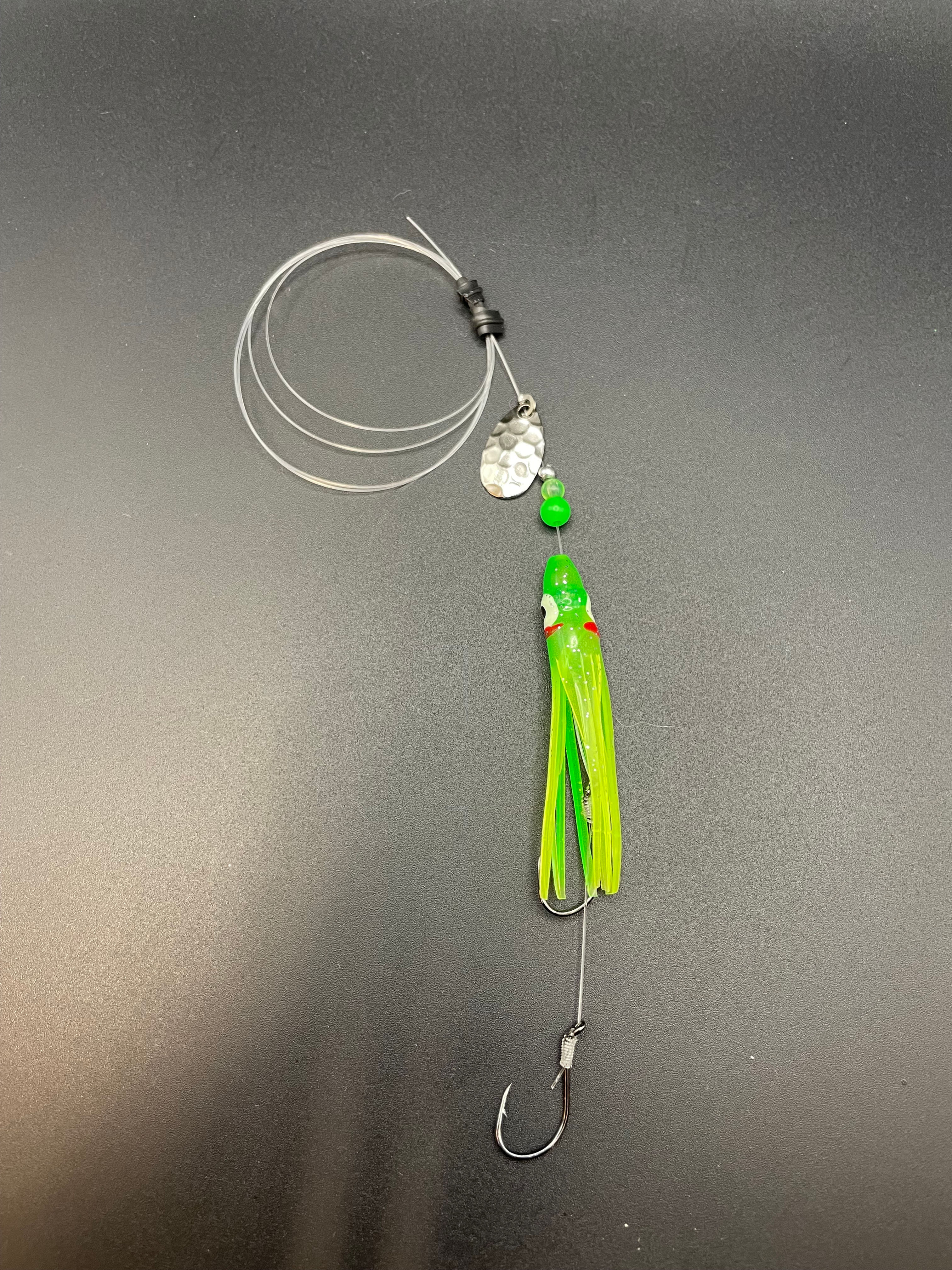 X2 - Hammer Blade Micro Hoochie Spinner