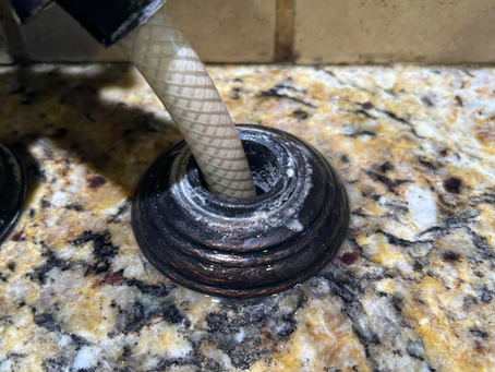 water stains or hard water in lewisville