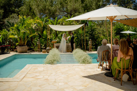 private wedding ceremony ibiza