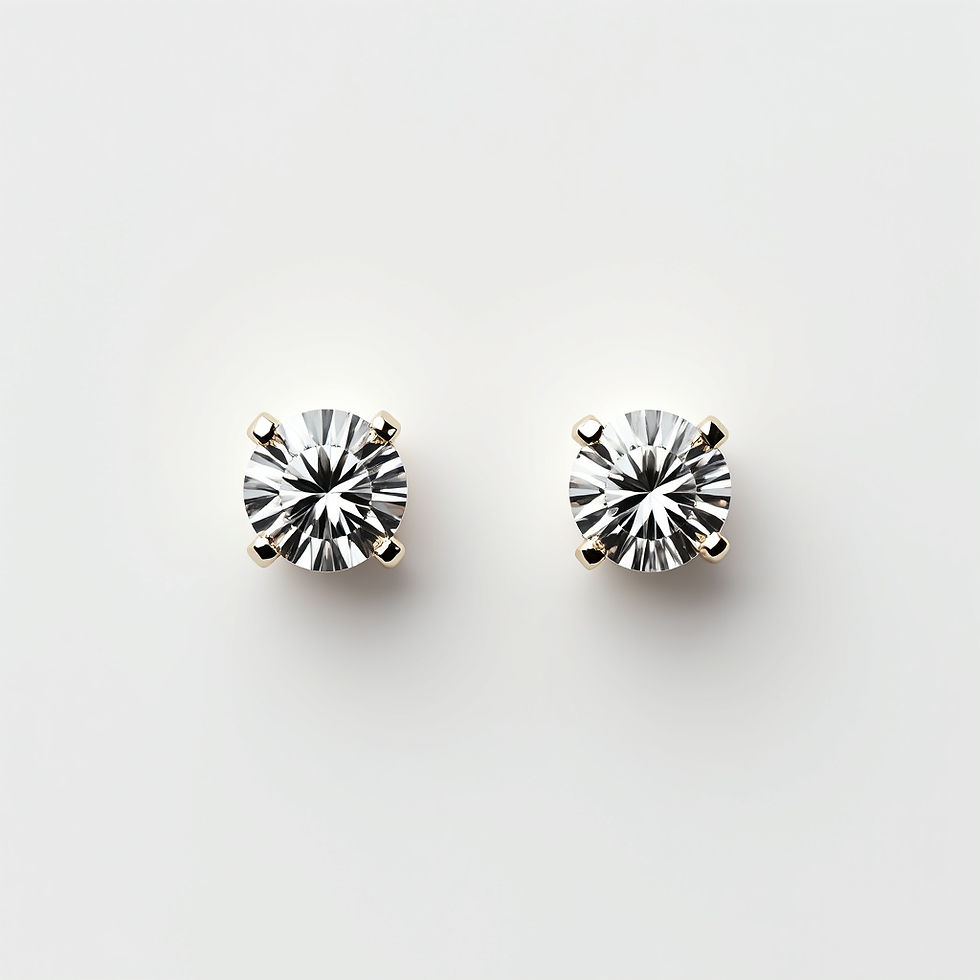 Diamond Stud Earrings