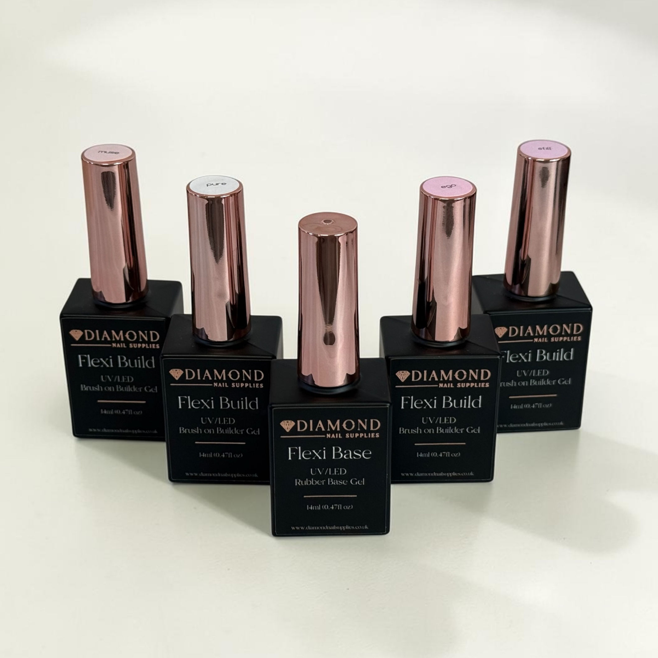 Flexi Build Studio Set - Brush on Builder Gel