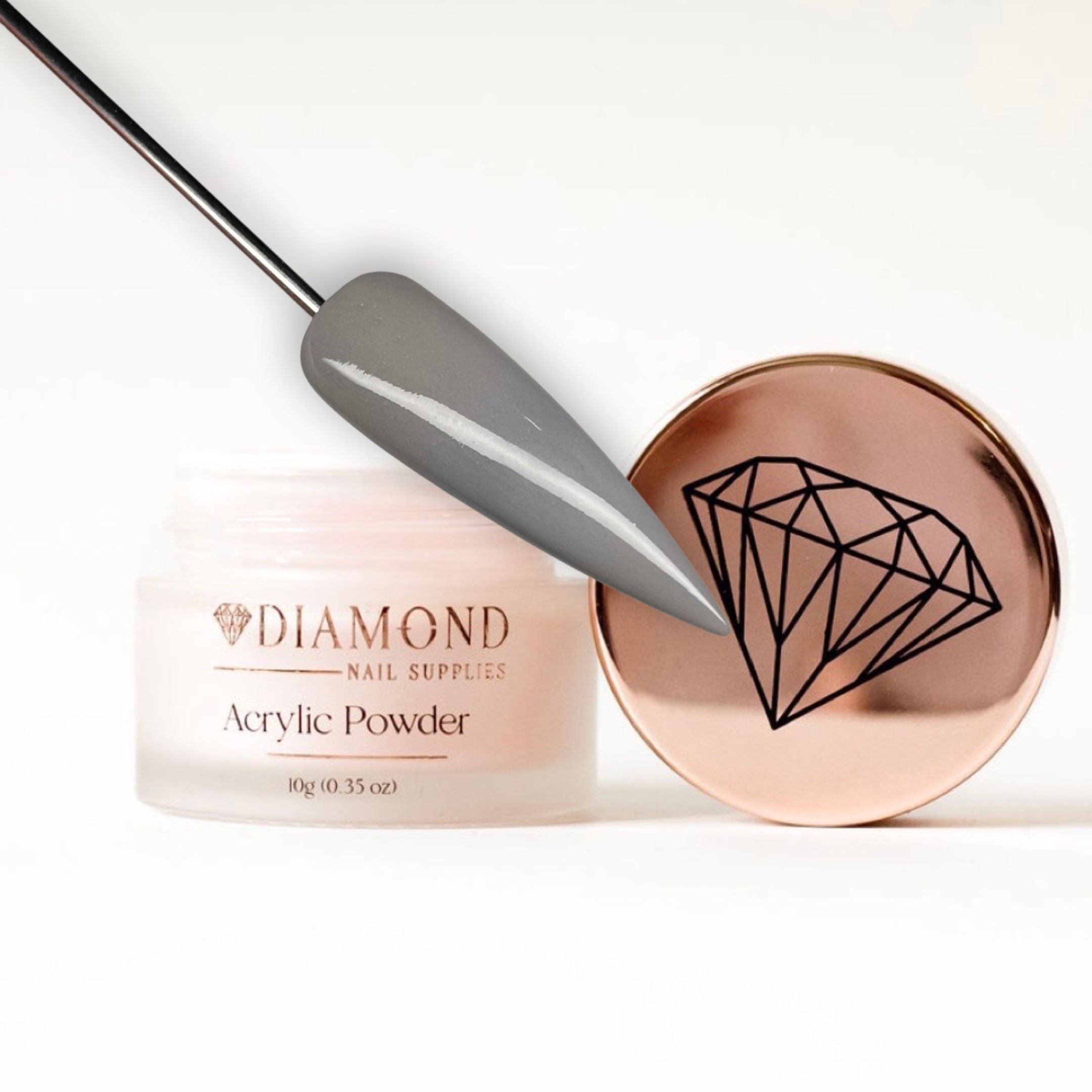 Stone Coloured Acrylic Nail Powder