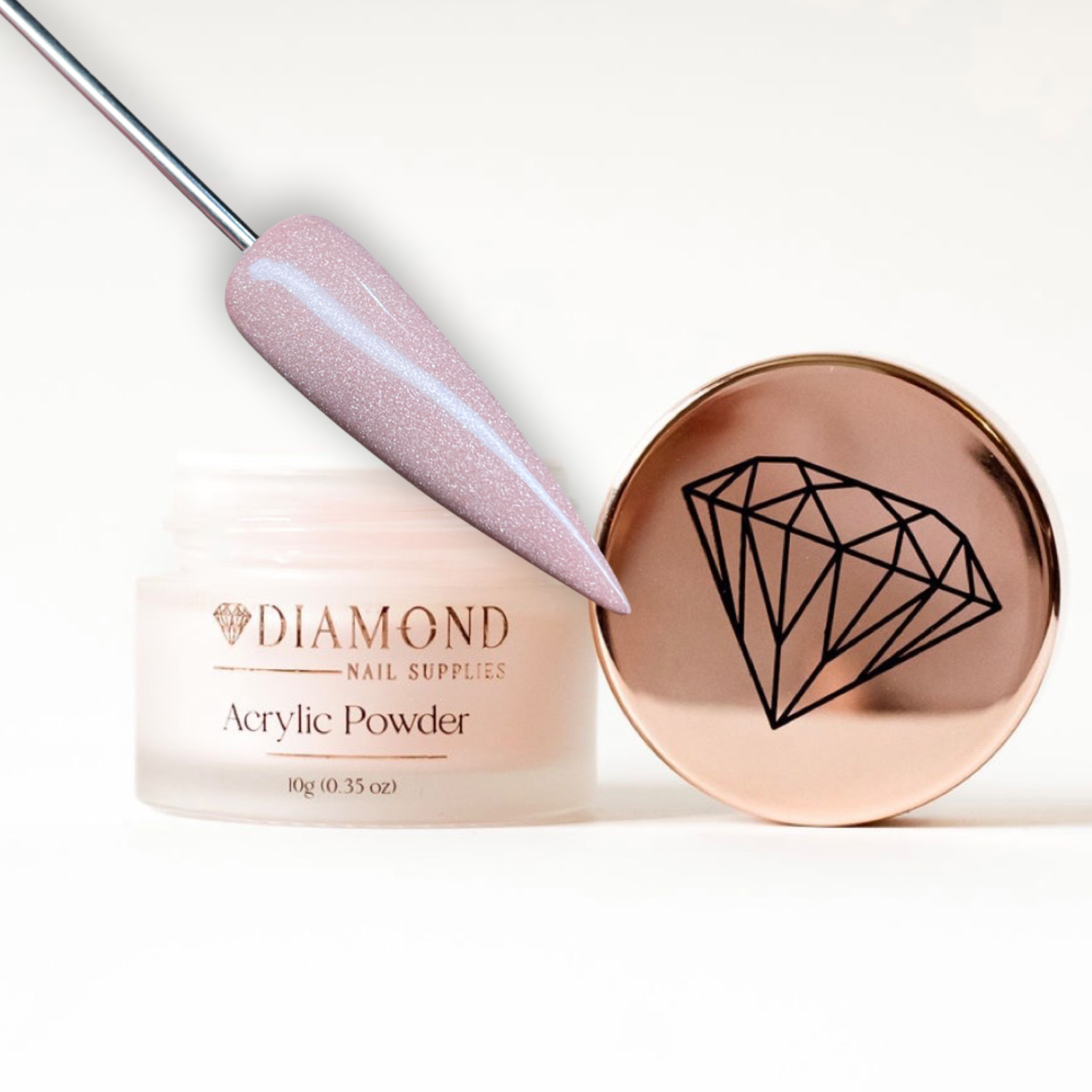 Rosie Coloured Acrylic Nail Powder