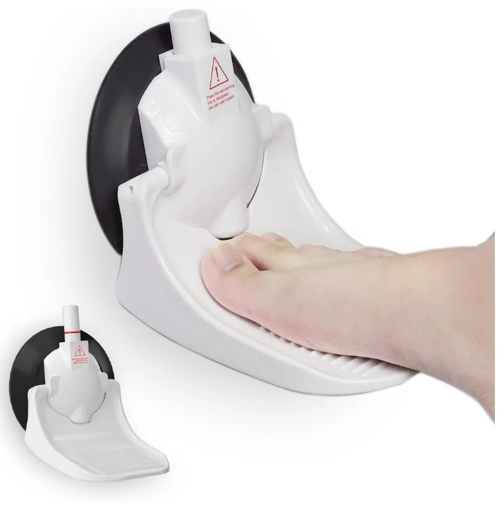 Shower Foot Rest for Shaving Legs, Removable Foot Pedal with Suction Cup