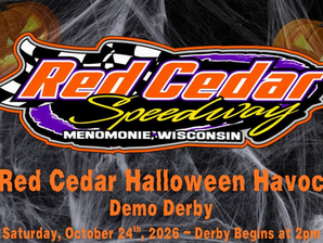 Red Cedar Speedway Fall Demolition Derby - October 24th