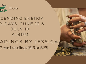 Tarot Readings at Dragon Tale Books during Music on Main - June 12th & July 10th