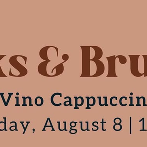 Books & Brunch at Vino Cappuccino - August 8th
