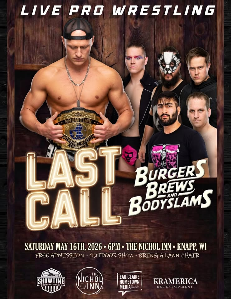 Showtime Pro Wrestling at The Nichol Inn - May 16th