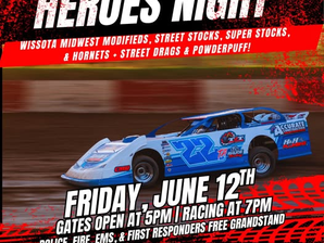 Heroes Night at Red Cedar Speedway - June 12th