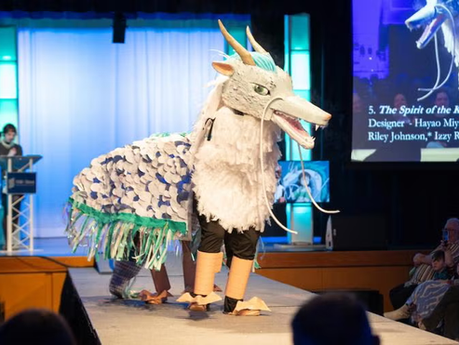 Years in the Making: UW-Stout’s Fashion Without Fabric theme pays tribute to generations of international designers