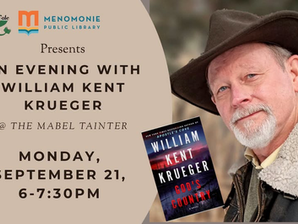 An Evening with William Kent Krueger - September 21st