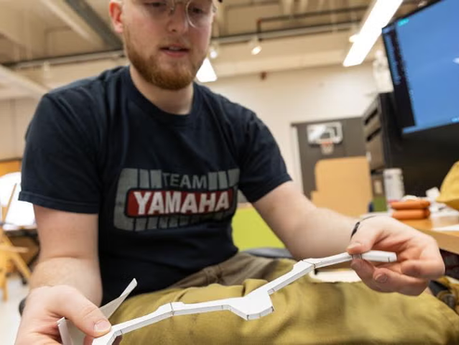 UW-Stout industrial design seniors create cutting-edge models for music creation, home furnishings