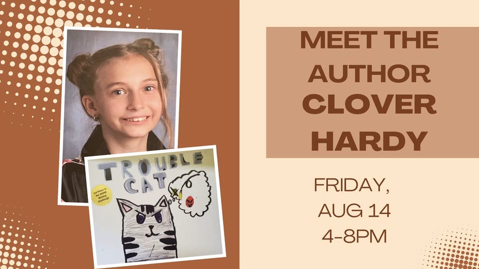 Meet the Author/Illustrator: Clover Hardy - August 14th