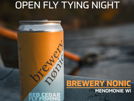 Lie & Tie Open Fly Tying Night - March 7th