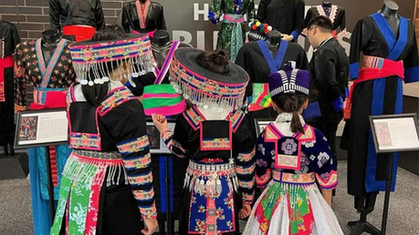 Preserving tradition: UW-Stout professional communication student brings digital display to life for community