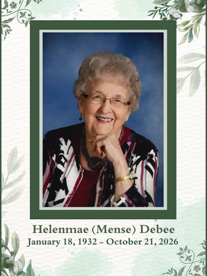 Helenmae (Mense) Debee