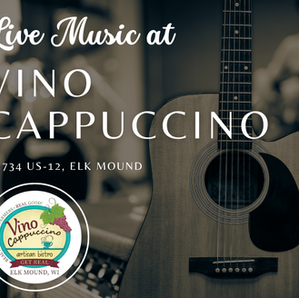 Live Music at Vino Cappuccino: Brady John - August 22nd