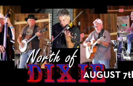 Music over Menomin: North of Dixie - August 7th
