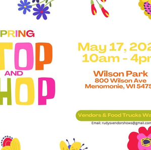 Spring Stop & Shop Craft Show at Wilson Park - May 17th