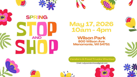 Spring Stop & Shop Craft Show at Wilson Park - May 17th