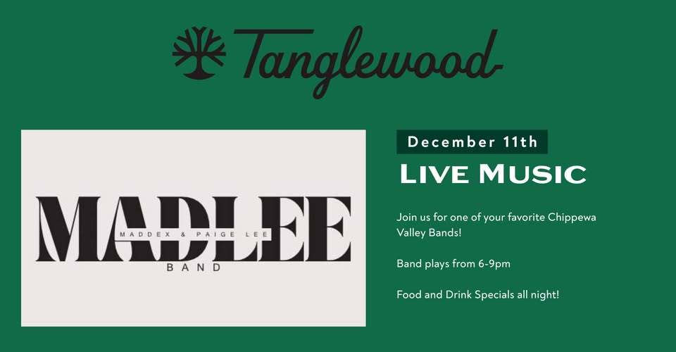 Live Music at Tanglewood Greens: Madlee Band - December 11th