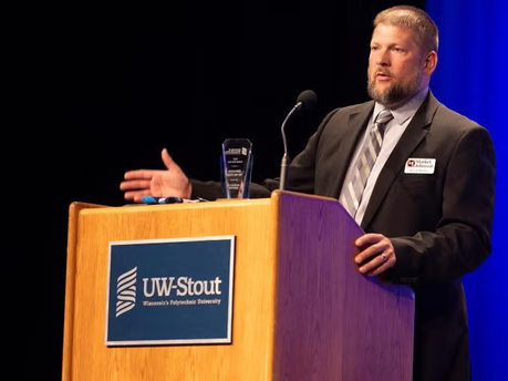 Building collaboration: Market & Johnson honored as UW-Stout’s Employer of the Year