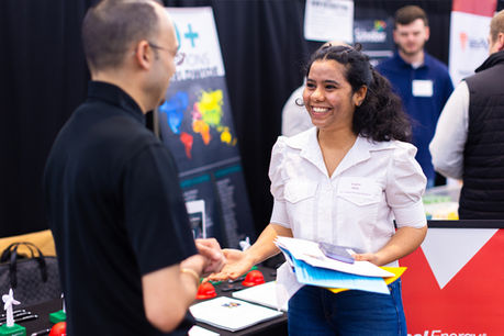 Career Conference Week: UW-Stout students, alumni connect with hundreds of national recruiters, Feb. 23-26