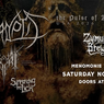 Zymurgy Metal Presents: The Pulse of Annihilation Tour - Nov. 14th