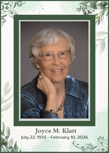 Joyce M. Klatt  