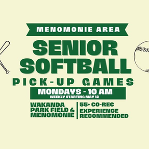 Senior Softball Pick-up Games
