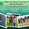 Meet the Dunn County 4-H Horse Project at Fleet Farm - April 18th