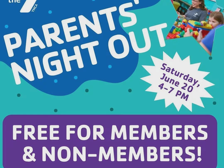 Menomonie YMCA presents Free Parents' Night Out at Alliance Church - June 20th
