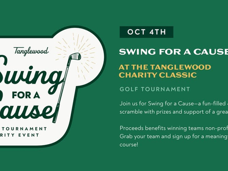 Swing for a Cause Charity Tournament - October 4th
